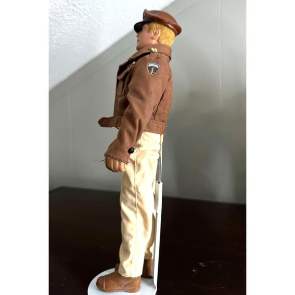 Hasbro GI Joe Custom Military  Poseable Action Figure Flocked Hair 90s 11.5” - Picture 6 of 12